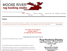 Tablet Screenshot of mooseriverstudio.com